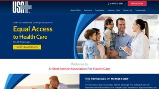 United Service Association For Healthcare (USA+) - Home