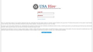 USA JOBS Assess Logon