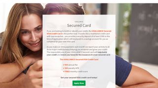 Secured VISA Credit Card - USALLIANCE Financial