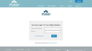 Secure Store Login | iPostal1
