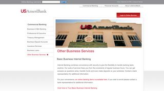 USAmeriBank - Tampa Bay Business Banking - Onlinehome.us