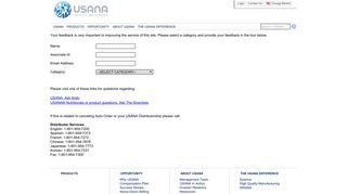 Welcome to USANA.com!