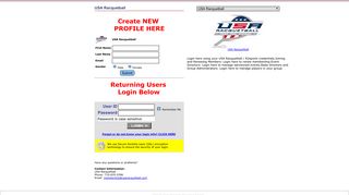 Membership Login: USA Racquetball - R2sports