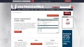 USA Track & Field - Event Registration - usatf
