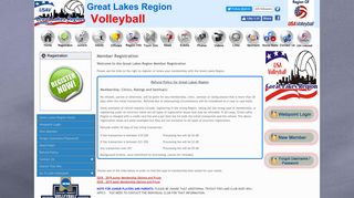 Registration - Great Lakes Region - A Region of USA Volleyball