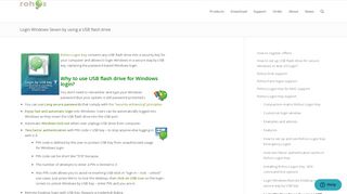 Login Windows Seven by using a USB flash drive – Rohos