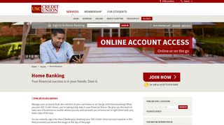 Home Banking - USC Credit Union