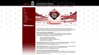 Student Email : University of South Carolina