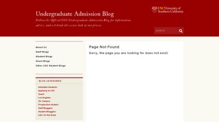 Interview Schedule Available | Undergraduate Admission Blog | USC