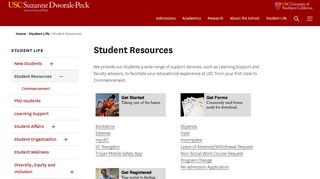 Student Resources | USC School of Social Work