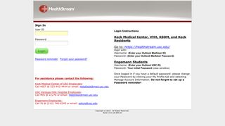 www.healthstream.com/hlc/login/dir.aspx?uschospitals
