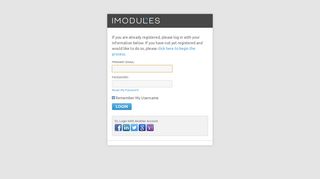 USC Upstate Alumni Connect - Login - iModules