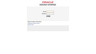 Oracle | PeopleSoft Enterprise Sign-in