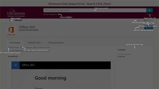 Office 365 (Outlook email and calendar) | OneCampus - USciences ...