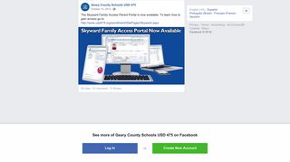 The Skyward Family Access Parent Portal... - Geary County Schools ...