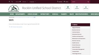 Rocklin Unified School District - WiFi