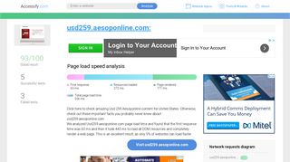 Access usd259.aesoponline.com.