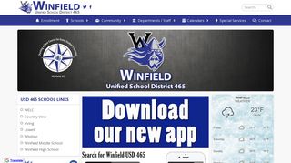 Winfield USD 465: Home
