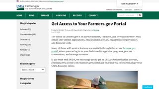 Get Access to Your Farmers.gov Portal | Farmers