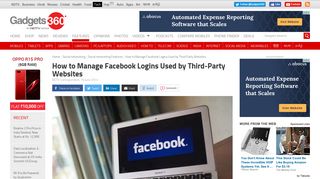 How to Manage Facebook Logins Used by Third-Party Websites ...