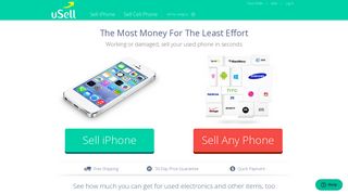 uSell.com: Sell Your Phone | Sell Used Electronics Online for Cash
