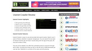 Usenet Crawler Review - Newsgroup Reviews