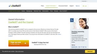 UseNeXT and the Usenet: Next Generation Usenet