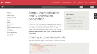 Simple Authentication and Authorization Application - 2.x