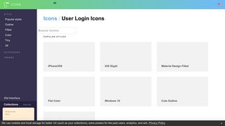 User login Icons - Free Download, PNG and SVG