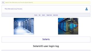 Solaris10 user login log - Unix.com