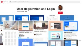 27 Best User Registration and Login images | Login page design ...