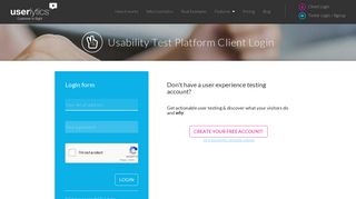 Client Login | Userlytics