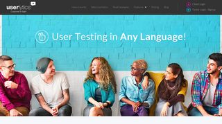 Userlytics usability platform | Multilingual