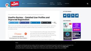 UserPro Review - Detailed User Profiles and Improved Registration
