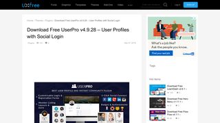 Download Free UserPro v4.9.28 – User Profiles with Social Login ...