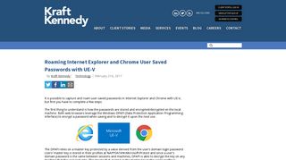 Roaming Internet Explorer and Chrome User Saved Passwords with ...