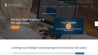 IntelliZoom - Next Generation Participant Sourcing Engine ... - UserZoom