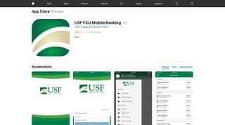USF FCU Mobile Banking on the App Store - iTunes - Apple