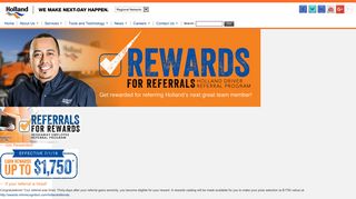Referrals for Rewards - USF Holland