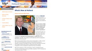 October 2011 Holland Headlines - USF Holland