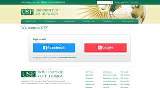 Don't have a usf NetiD? - USF NetID Single-SignOn | University of ...