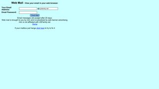 Webmail - USFamily.Net