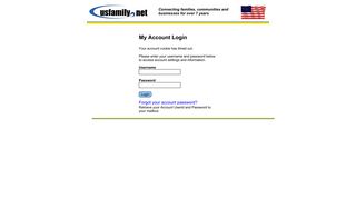 USFamily.Net Account Login