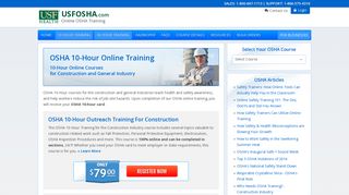 OSHA 10-Hour Online Training - USFOSHA.com