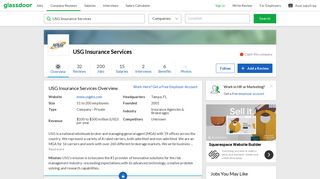 Working at USG Insurance Services | Glassdoor