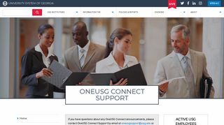 OneUSG Connect Support | University System of Georgia