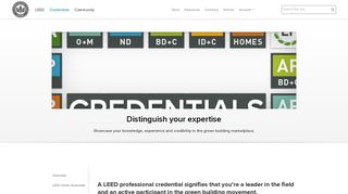 LEED Credentials | U.S. Green Building Council