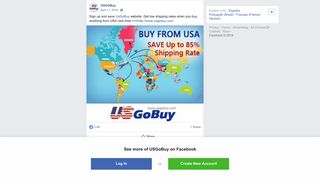 USGoBuy - Sign up and save UsGoBuy website. Get low... | Facebook