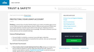 Protecting Your uShip Account – Help Center