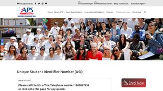 Unique Student Identifier Number (USI) - APSI - Australian ...
